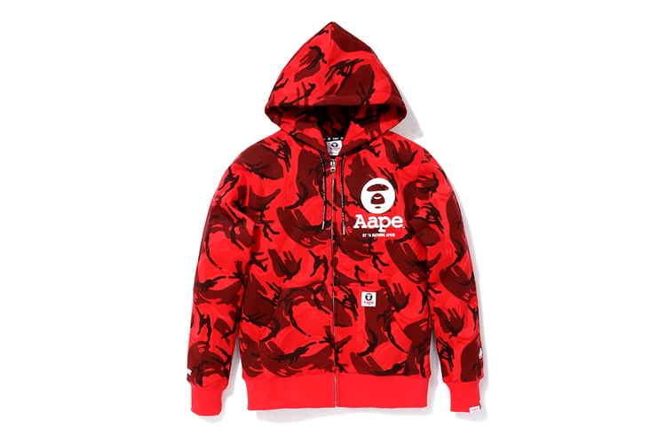 AAPE by A Bathing Ape 2013 Red Camo 新年紅迷彩別注系列