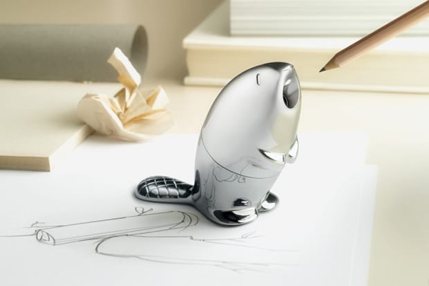 Alessi 與米蘭藝術家 Rodrigo Torres 打造 Beaver Pencil Sharpener 藝術筆刨 