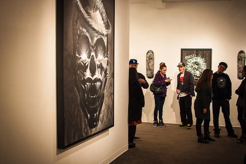 塗鴉藝術家 Chaz Bojorquez 於洛杉磯 Plaza De La Raza/Boathouse Gallery 舉辦 "End of the World" 展覽