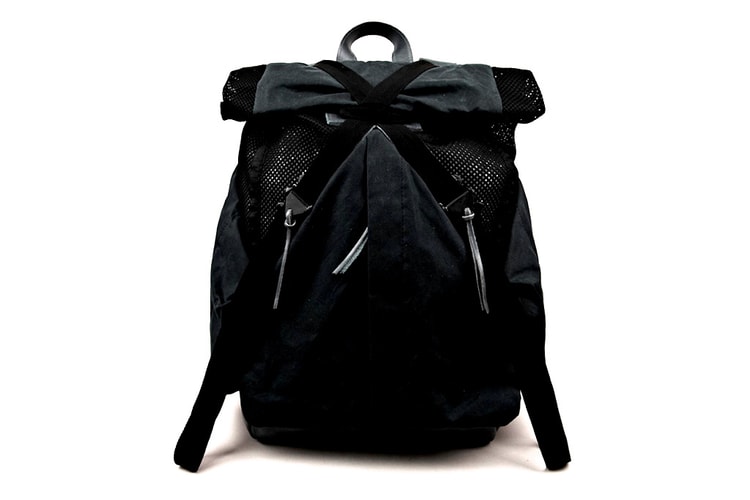 Christopher Raeburn 2013 春夏系列 Mesh and Waxed Cotton Rucksack 背包