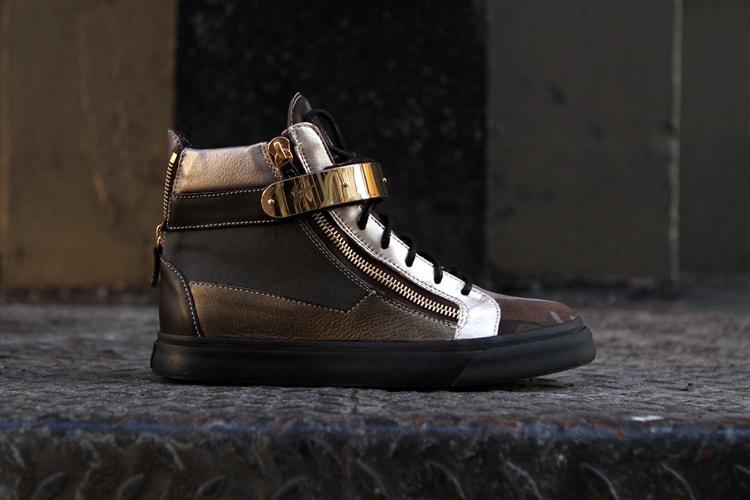 Giuseppe Zanotti Hardware Hi-Top 時尚運動鞋款
