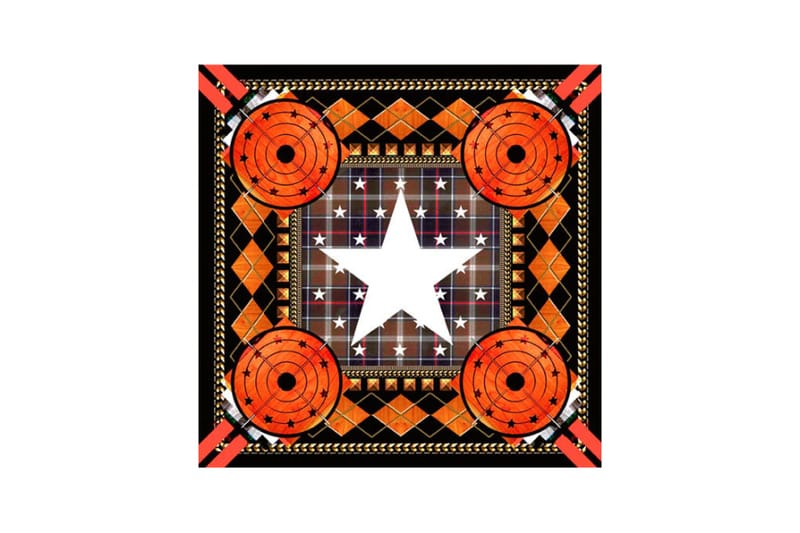 Givenchy 2013 早秋方巾系列