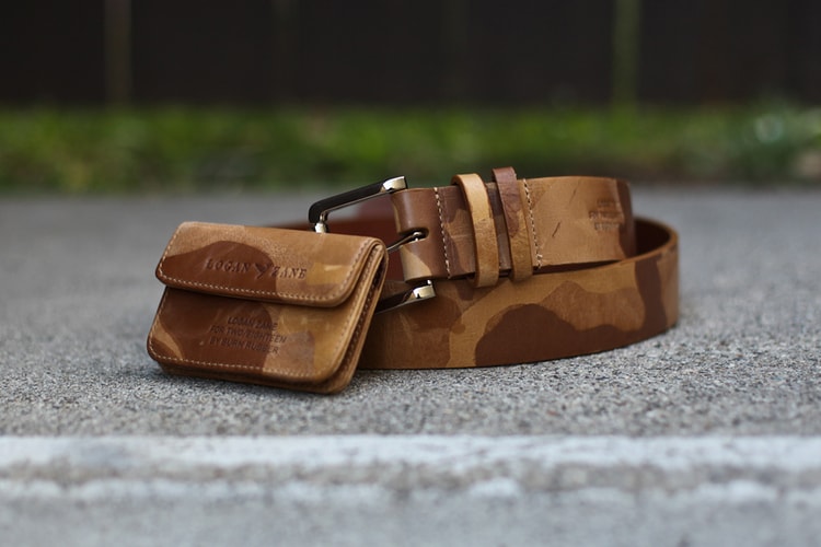 Logan Zane for two/eighteen by Burn Rubber 皮革小物系列