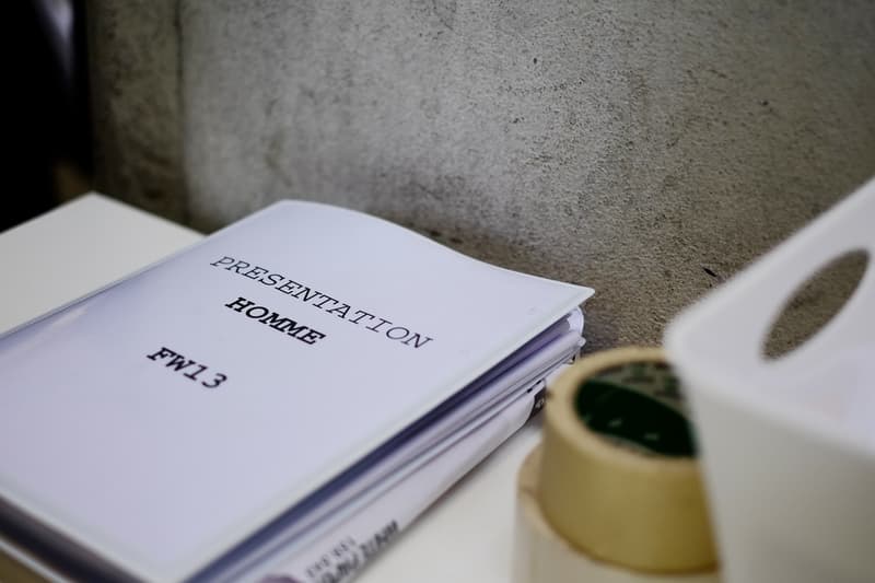 Maison Martin Margiela 2013 秋冬系列發表會後台一覽