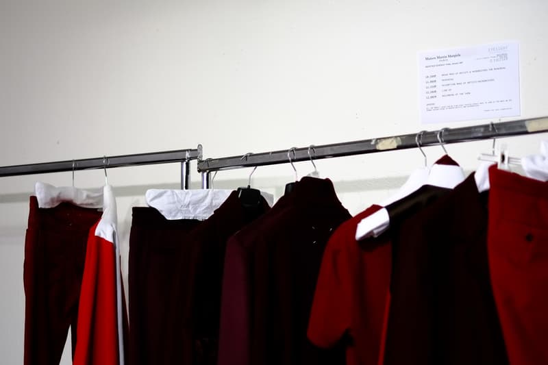 Maison Martin Margiela 2013 秋冬系列發表會後台一覽