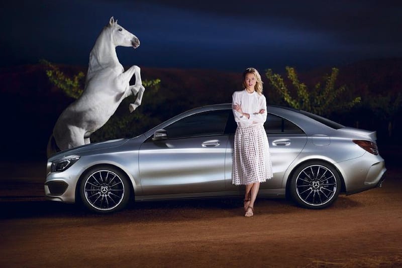 超模 Karlie Kloss 出鏡 Mercedes-Benz 旗下全新車款 CLA 廣告短片