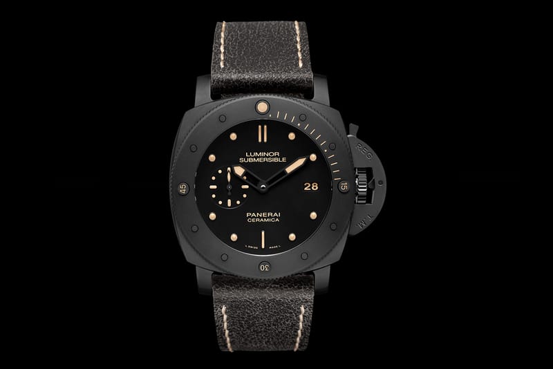 Panerai 推出 Luminor 1950 3日動力儲存自動專業潛水陶瓷腕表