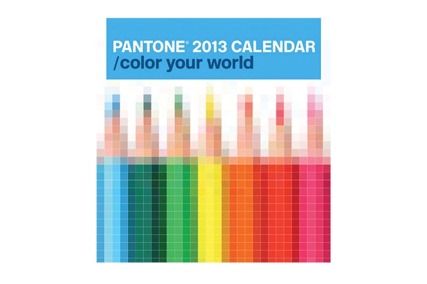 Pentagram 推出 PANTONE 2013 CALENDAR / color your world 月曆