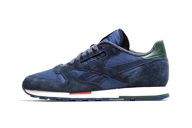 Reebok 2013 年春季 Classic Leather “Blue Suede”鞋款