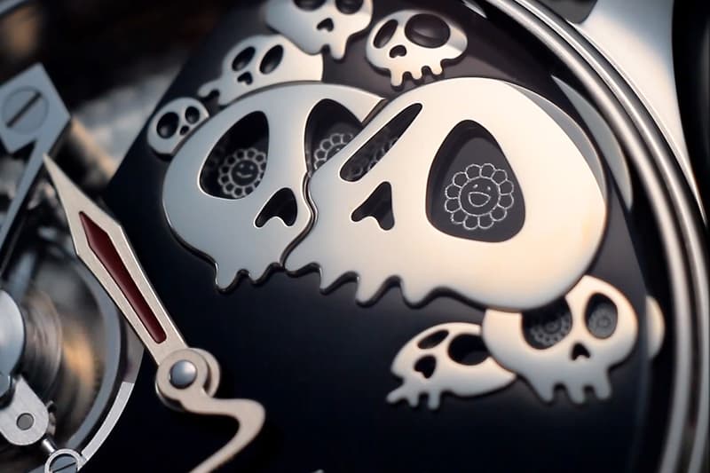 Takashi Murakami x Hajime Asaoka “Death Takes No Bribe” 別注聯乘陀飛輪腕錶