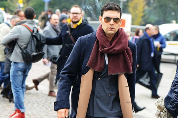 街拍攝影師 Tommy Ton 於佛羅倫斯 Pitti Uomo 2013 秋冬商貿展中拍攝的最新街拍作品