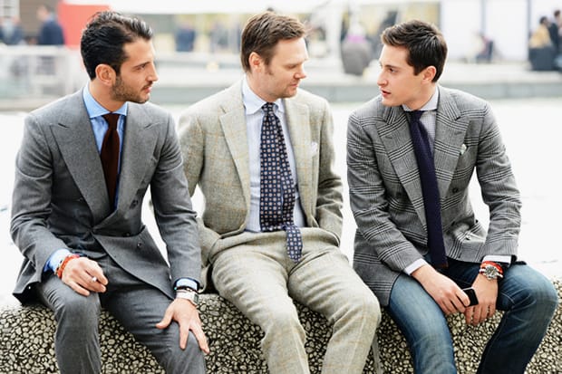 街拍攝影師 Tommy Ton 於佛羅倫斯 Pitti Uomo 2013 秋冬商貿展中拍攝的最新街拍作品