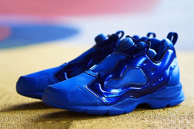 AMBUSH x Reebok Pump Fury HLS “Metallic Blue” 鞋款