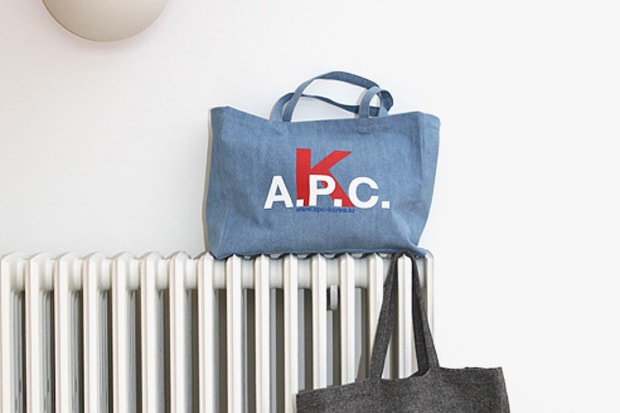 A.P.C. 韓國專門店獨佔托特包款