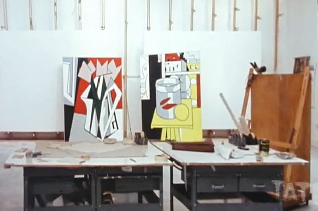 著名普普藝術大師 Roy Lichtenstein 昔日生活片段曝光