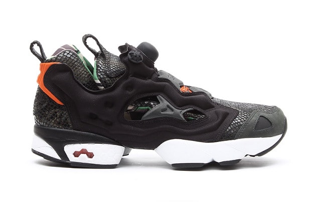 atmos x Reebok INSTA PUMP FURY “Snake/British Camo” 鞋款
