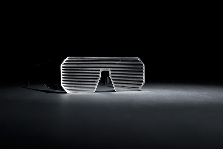 Boris Bidjan Saberi x Linda Farrow Shutter Sunglasses 聯名太陽眼鏡近照一覽