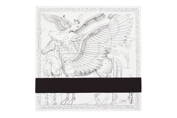 COMME des GARCONS x Hermes “Comme des Carres” Black and White Collection 別注聯乘絲巾系列