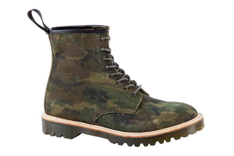 Dr. Martens 2013 秋季 Core Premium 1460 Green Camo Suede Boot 迷彩新靴款