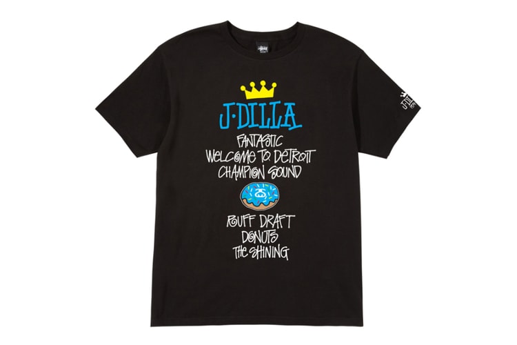J. Dilla x Stussy 2013 春季聯名紀念 World Tour Tee