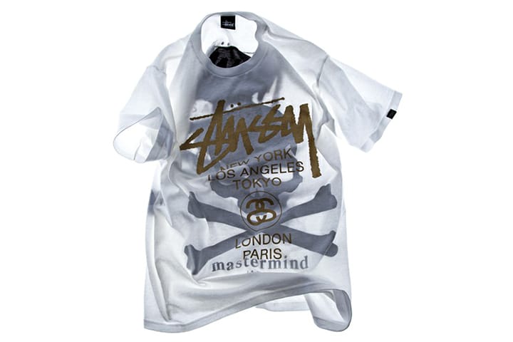 mastermind JAPAN x Stussy 2013 春夏 Shadow Skull WT EYESCREAM Limited 限量限定聯名別注 T-Shirt