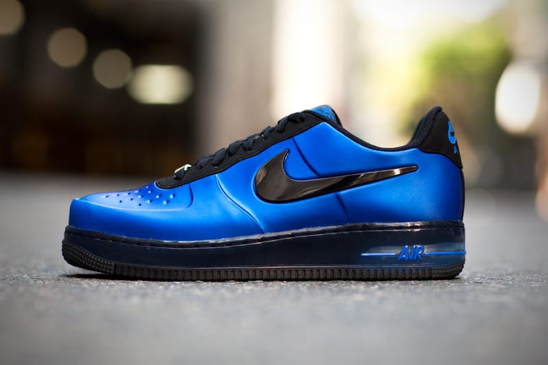 Nike 2013 春季 Air Force 1 Low Foamposite “Royal” 鞋款