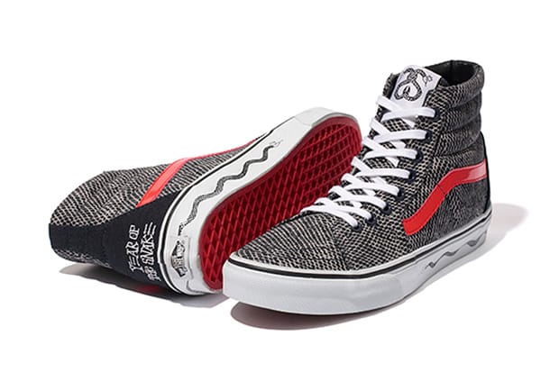 Stussy Japan x Vans 2013 年 Sk8-Hi  “Year of the Snake” 蛇年別注鞋款