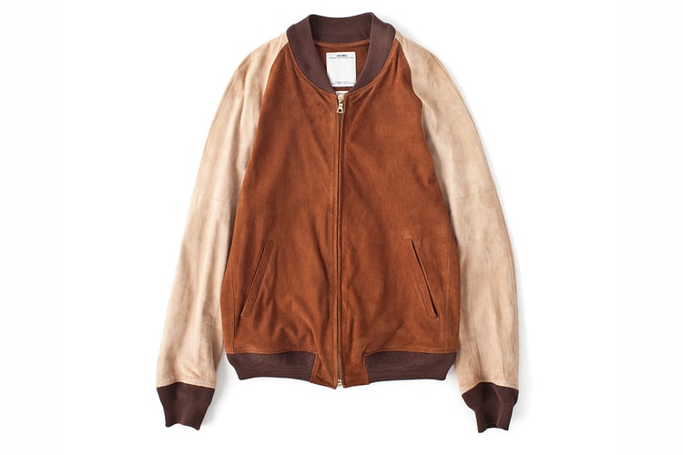 visvim VARSITY JKT SUEDE IT *F.I.L. EXCLUSIVE 夾克