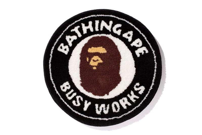 A Bathing Ape 2013 春夏 BUSY WORKS RUG 圓形地毯