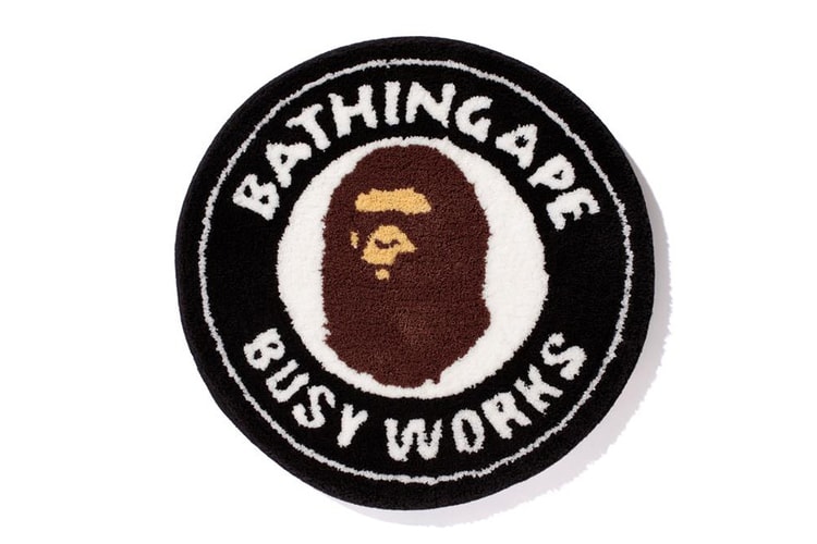 A Bathing Ape 2013 春夏 BUSY WORKS RUG 圓形地毯