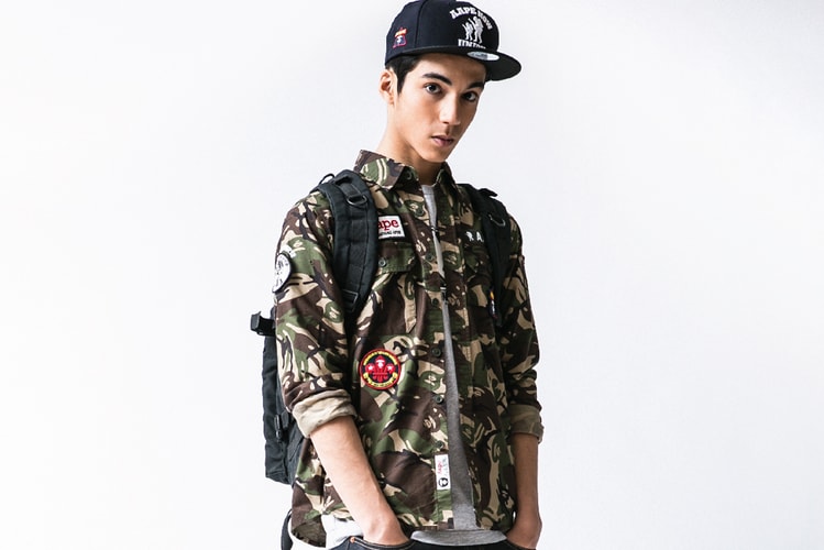AAPE by A Bathing Ape 2013 春夏系列造型搭配 Lookbook