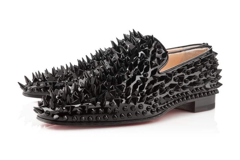 Christian Louboutin 2013 年春夏季 Dandy Pik Pik Flat Black Patent 鞋款