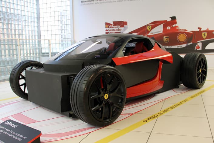 Ferrari 新世代超跑 LaFerrari 概念設計曝光