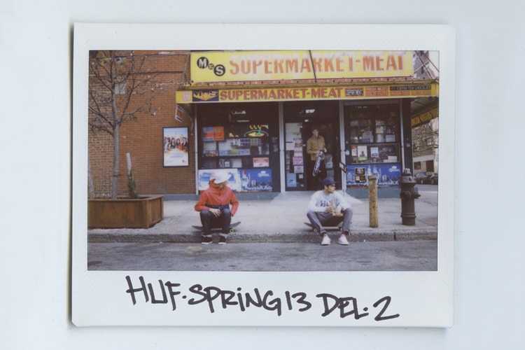 Brian Kelley 掌鏡拍攝 HUF 2013 第二波春季單品造型搭配 Lookbook