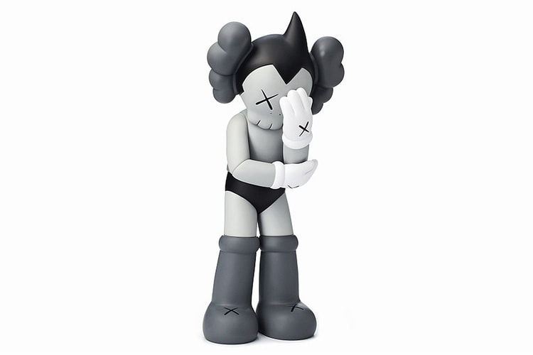 OriginalFake KAWS 2013 Astro Boy Companion Grey 灰階設計公仔玩偶