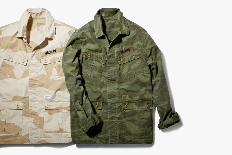 Stussy 2013 年春夏季 Jungle Camo Over Shirts