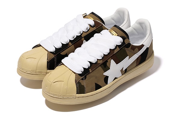 A Bathing Ape 1ST CAMO CANVAS SKULL STA 鞋款