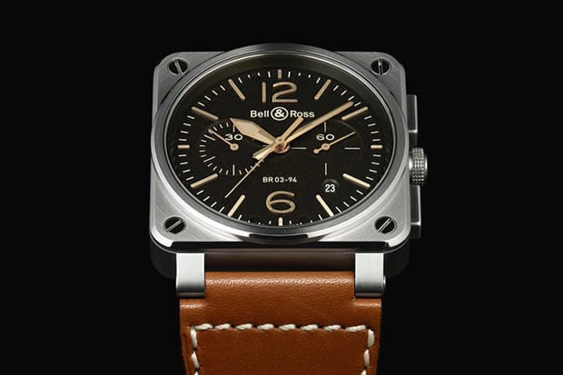 Bell &amp; Ross BR03「Golden Heritage」錶款