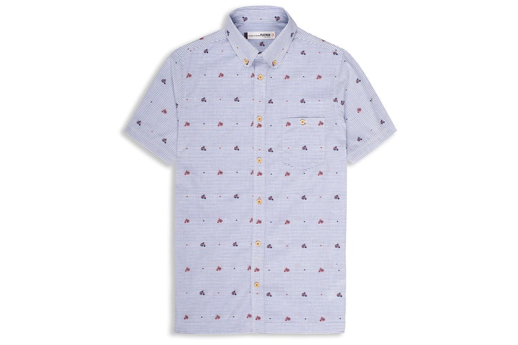 Ben Sherman 2013 春夏 Bicycle Print Japanese Fabric Shirt 短袖襯衫