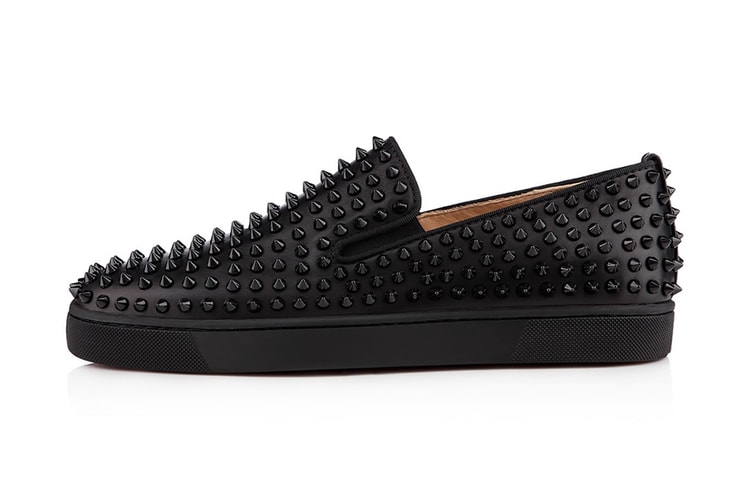 Christian Louboutin 2013 春夏 Roller-Boat Flat 全黑配色鞋款