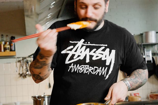 廚師 Misha Sukyas 另類演繹 Stussy 2013 春季系列造型 Lookbook 並分享美食的烹饪過程