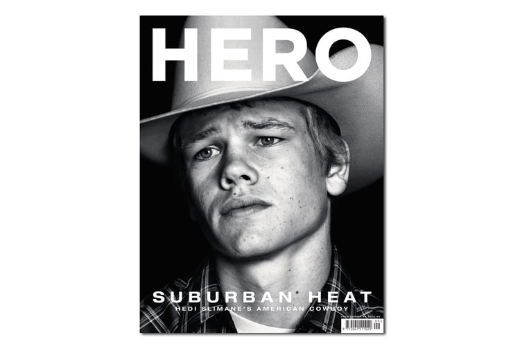 Hedi Slimane 爲 HERO Magazine 拍攝 “American Cowboys” 特輯