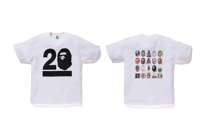NOWHERE / A Bathing Ape 20 周年獨家限定 T Shirt ＆ Canvas