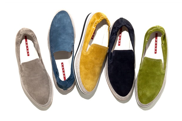 Prada 2013 春夏 Espadrille Topsider Slip-On 鞋款