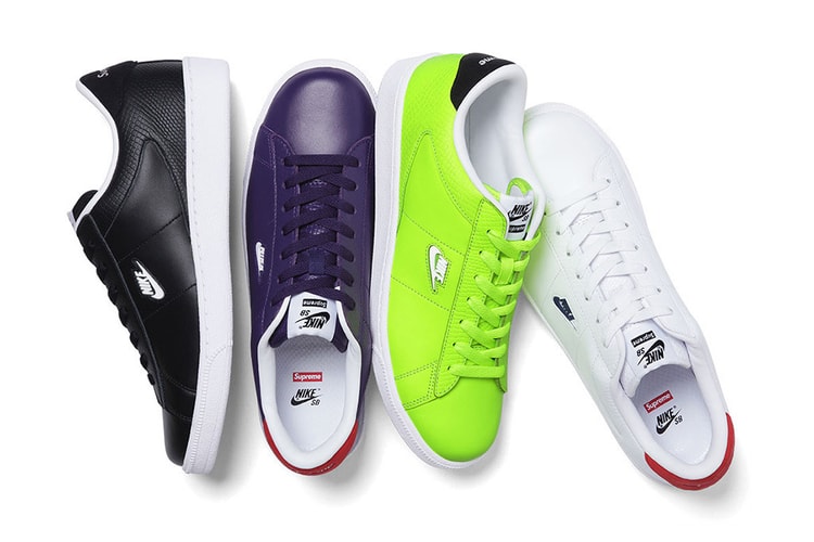 Supreme x Nike SB Tennis Classic 聯乘鞋款正式曝光!