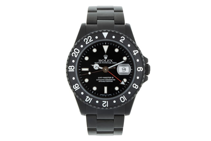 Black Limited Edition by Alejandro Alcocer 系列定製 Rolex GMT Master II 腕錶