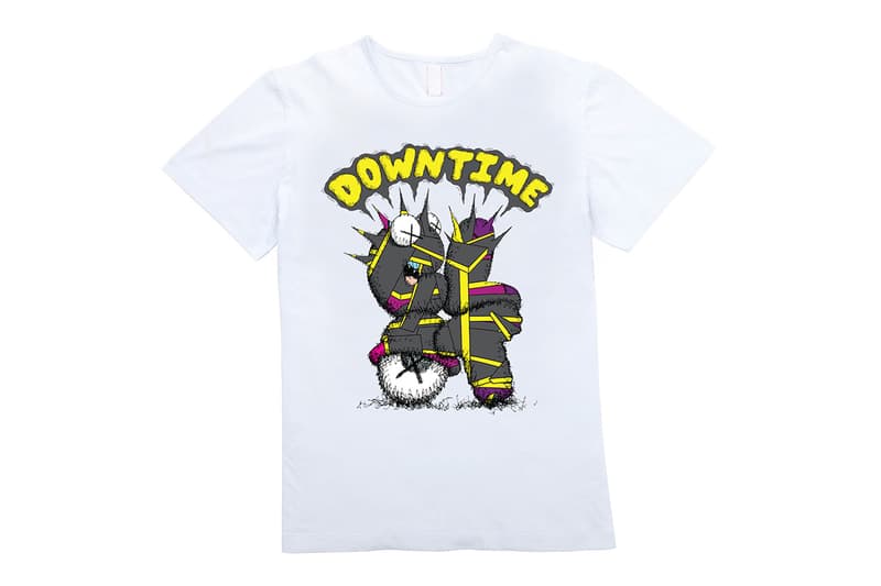 CLOT x OriginalFake KAWS “DOWN TIME” 聯名別注 T-shirt