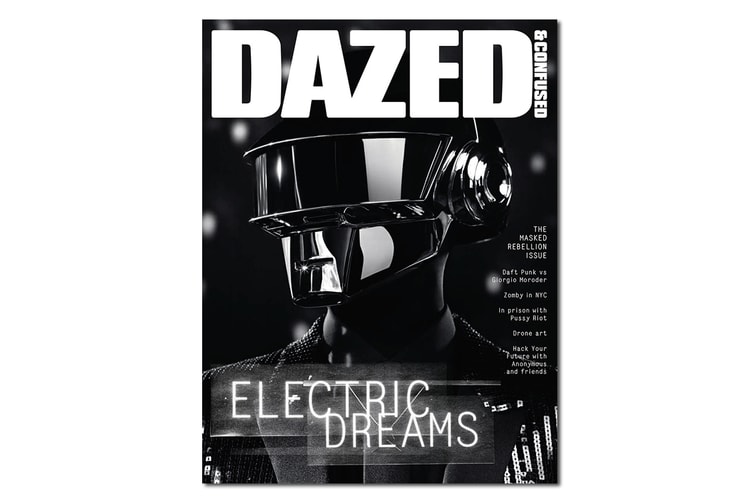 由 Hedi Slimane 掌鏡拍攝 Daft Punk 擔任封面人物《Dazed & Confused》2013 年 6 月號曝光!