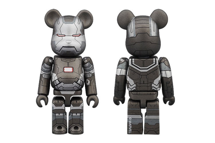 Iron Man 3 x Medicom Toy “War Machine” 100% & 400% Bearbricks 聯名玩偶