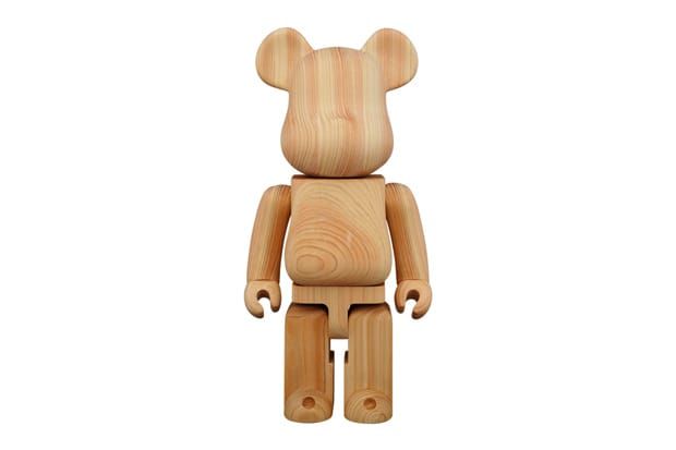 Karimoku x Medicom Toy Hinoki Cypress 檜木版 400% Bearbrick
